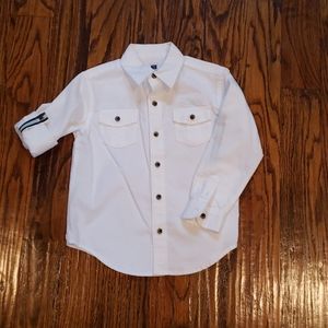 Janie and jack white shirt